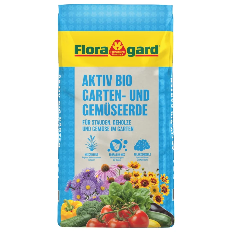Floragard Aktiv Bio Garten- und Gemüseerde