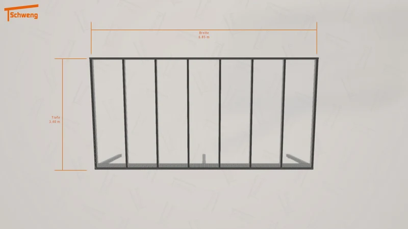#DE Schweng Terrassenüberdachung S350 (ID 2qjqdv)