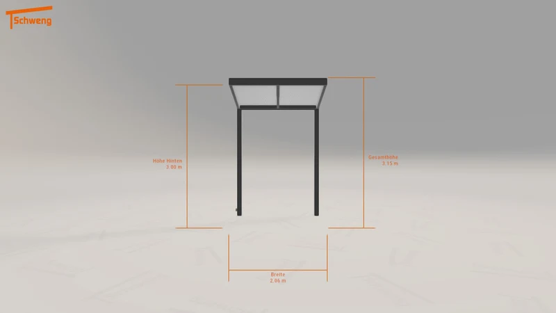 #DE Schweng Terrassenüberdachung S350 (ID mj5dqj)