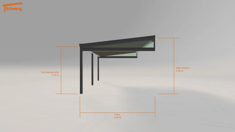 #AT Schweng Terrassenüberdachung S400 (ID mj5jj9)