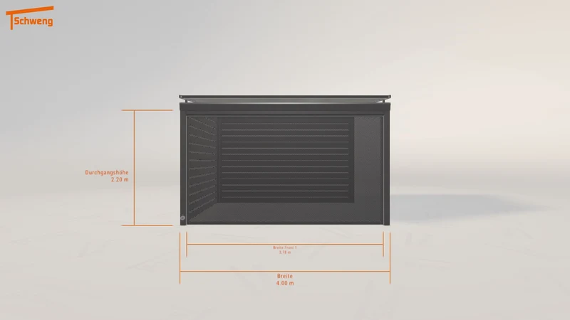 #DE Schweng Terrassenüberdachung S400 (ID 77w8wg)