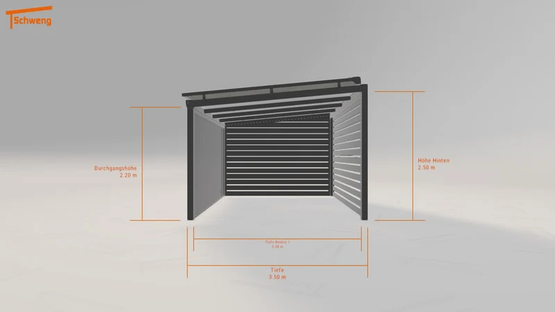 #DE Schweng Terrassenüberdachung S400 (ID 77w8wg)