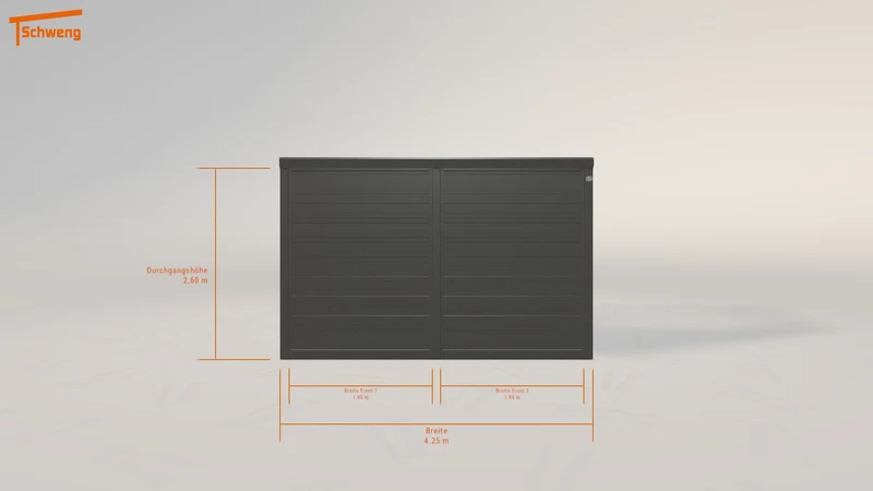 #DE Schweng Pultdachcarport S400 (ID qdyry8)