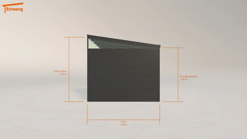 #DE Schweng Pultdachcarport S400 (ID qdyry8)