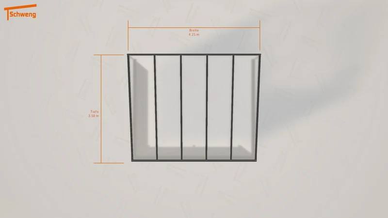 #DE Schweng Pultdachcarport S400 (ID qdyry8)