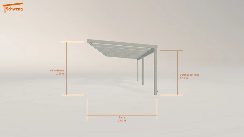 #DE Schweng Terrassenüberdachung S350 (ID v45ynn)