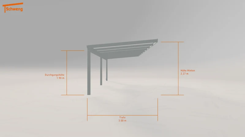#DE Schweng Terrassenüberdachung S350 (ID v45ynn)