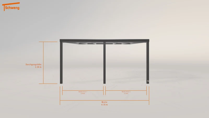 #DE Schweng Terrassenüberdachung S400 (ID 5mnqvr)