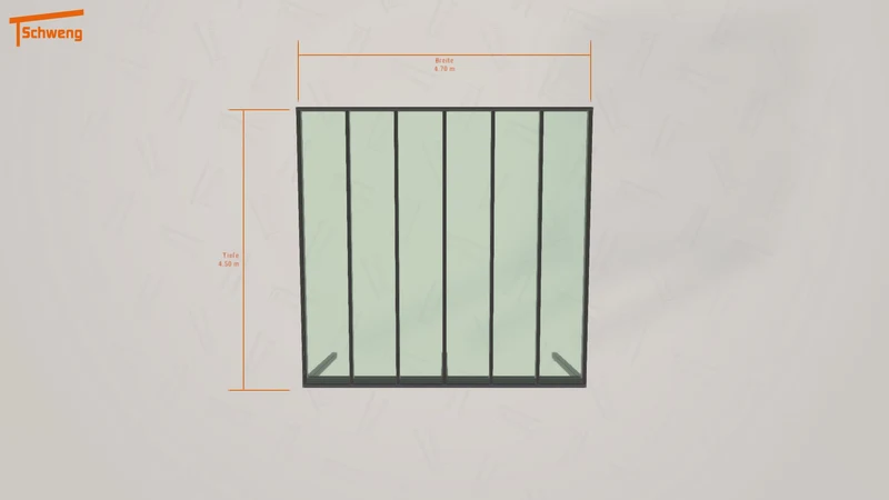 #DE Schweng Terrassenüberdachung S400 (ID 5mnqvr)