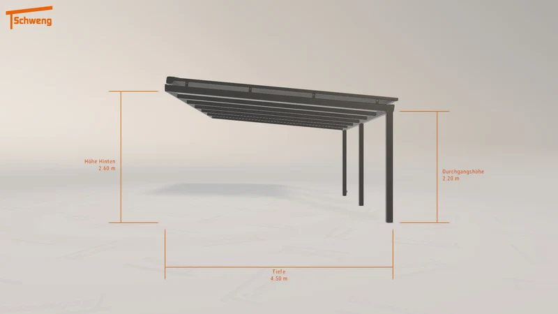 #DE Schweng Terrassenüberdachung S400 (ID k29b4p)