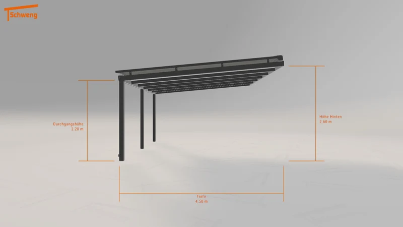 #DE Schweng Terrassenüberdachung S400 (ID k29b4p)