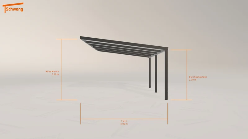 #DE Schweng Terrassenüberdachung S400 (ID bk9kkb)