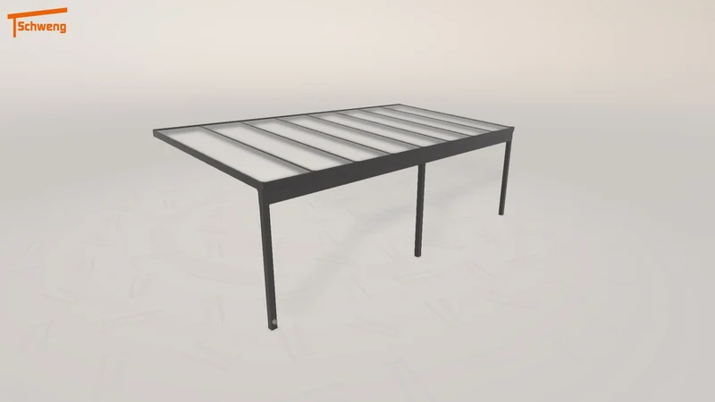 #DE Schweng Terrassenüberdachung S400 (ID x7x7by)
