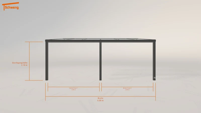 #DE Schweng Terrassenüberdachung S350 (ID 5mnmqp)