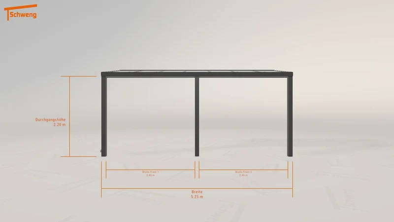 #DE Schweng Terrassenüberdachung S350 (ID pb9k5z)