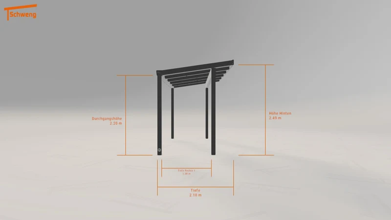 #DE Schweng Terrassenüberdachung S400 (ID rjwpng)