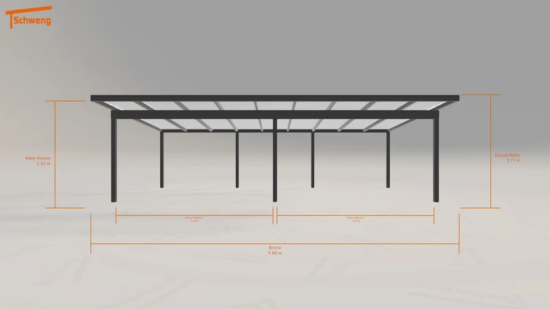 #DE Schweng Pultdachcarport S400 (ID g78j5q) #MTG