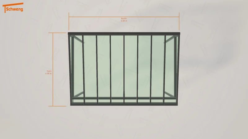 #DE Schweng Terrassenüberdachung S400 (ID 5mnqzr)