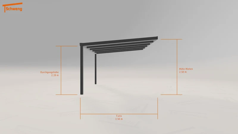 #DE Schweng Terrassenüberdachung S400 (ID yg8xz3)