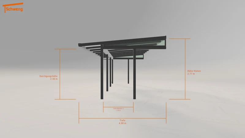 #DE Schweng Terrassenüberdachung S400 (ID 9wn7r8)