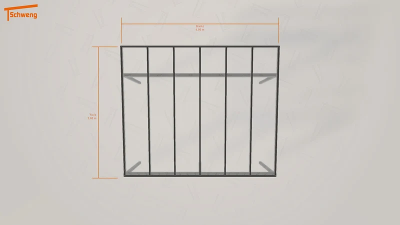 #DE Schweng Pultdachcarport S400 (ID 85d34w)