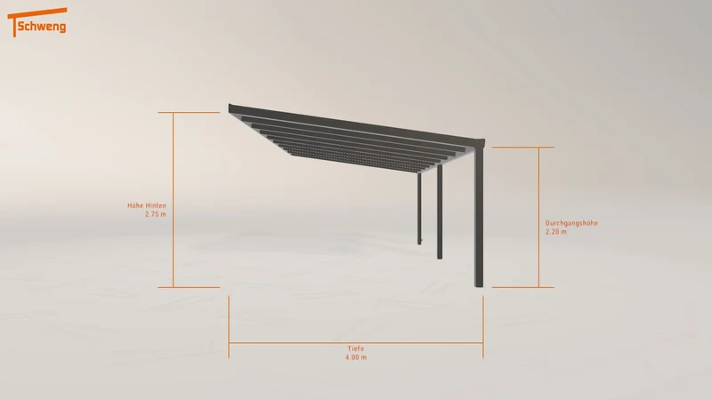 #AT Schweng Terrassenüberdachung S400 (ID dv5byn)