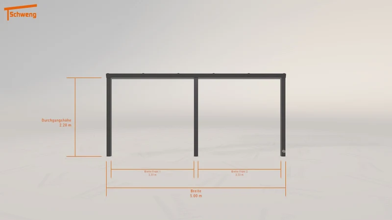 #DE Schweng Pultdachcarport S350 (ID w32wmb) #MTG