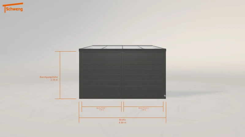 #DE Schweng Terrassenüberdachung S350 (ID 5m8yrd)