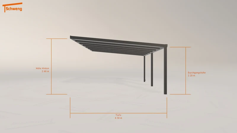 #DE Schweng Terrassenüberdachung S400 (ID 9wn7v3)