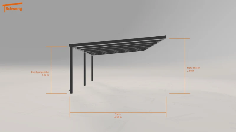 #DE Schweng Terrassenüberdachung S400 (ID 9wn7v3)