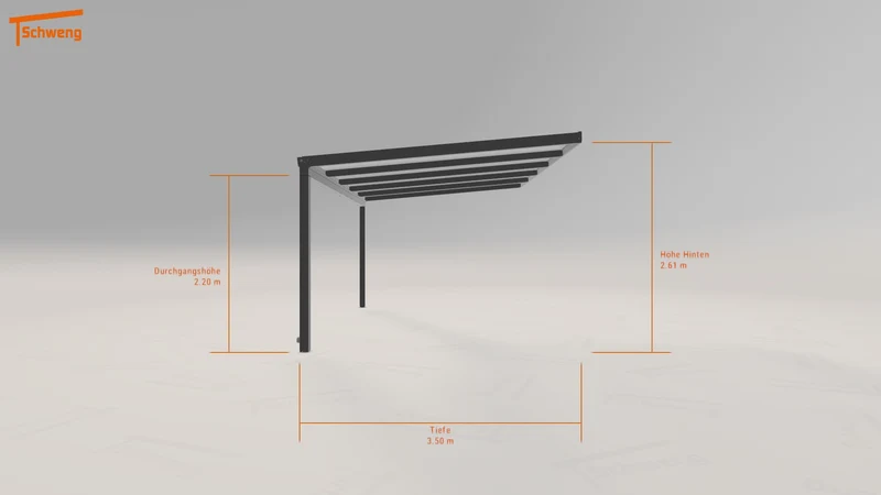 #DE Schweng Terrassenüberdachung S350 (ID dv5bz3)