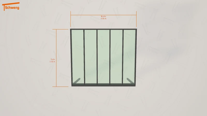 #DE Schweng Terrassenüberdachung S350 (ID dv5bdb)