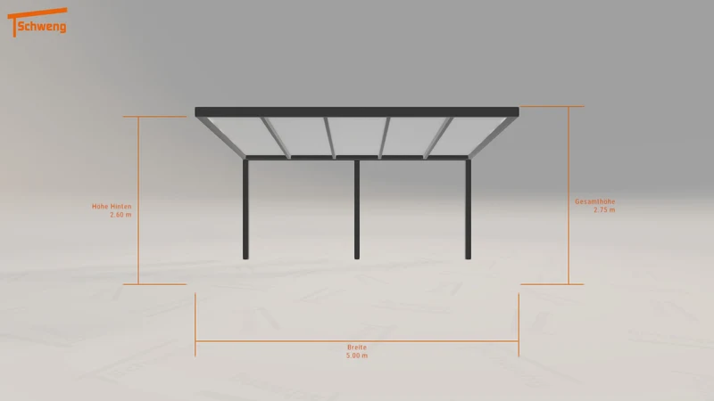 #DE Schweng Terrassenüberdachung S350 (ID 33w42q)