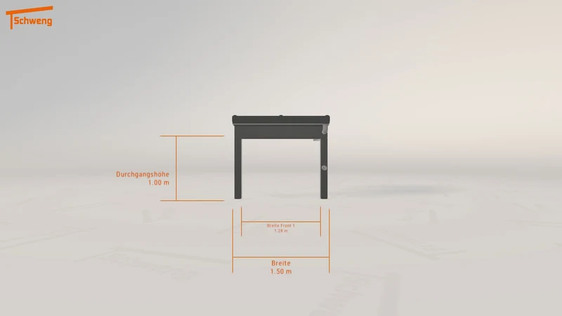 #DE Schweng Terrassenüberdachung S350 (ID g78jvm)