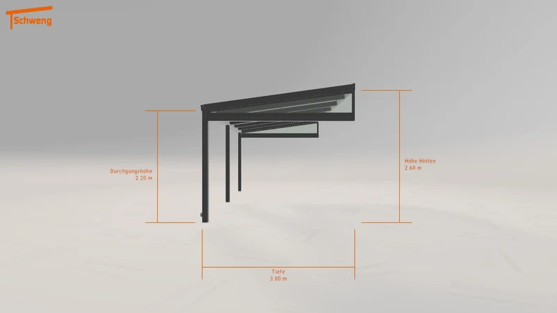 #DE Schweng Terrassenüberdachung S350 (ID bkqwb5)
