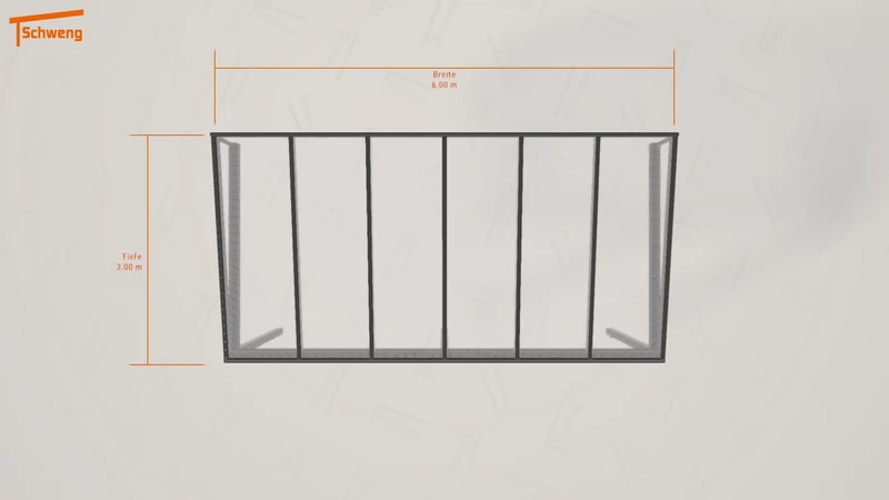 #DE Schweng Terrassenüberdachung S350 (ID bkqwb5)