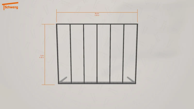 #DE Schweng Pultdachcarport S400 (ID w32wdb)