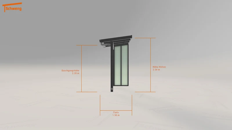 #DE Schweng Terrassenüberdachung S350 (ID 9wym3y)