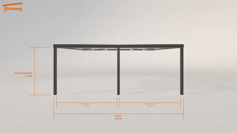 #DE Schweng Pultdachcarport S400 (ID x79mdb)