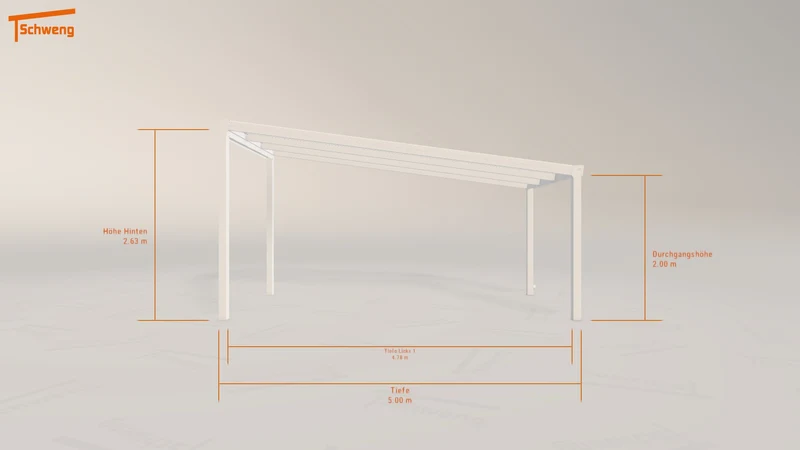 #DE Schweng Pultdachcarport S400 (ID mj5d7j) #MTG