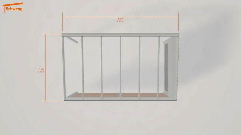 #AT Schweng Pultdachcarport S350 (ID 85d3rm) #MTG