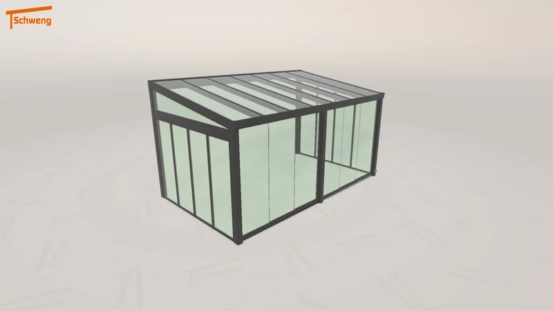 #DE Schweng Terrassenüberdachung S400 (ID yg8xd7)