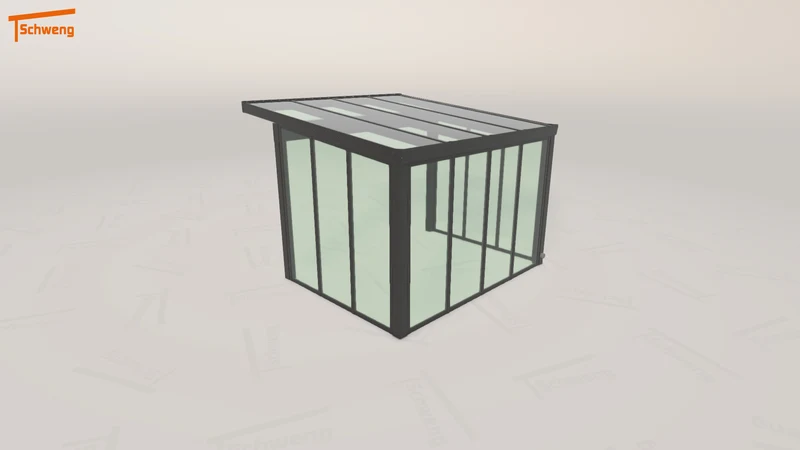 #DE Schweng Pultdachcarport S400 (ID jjzqkb)