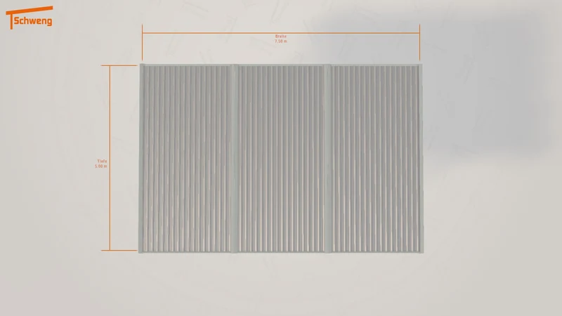 #AT Schweng Flachdachcarport C600 (ID mj5dyz) #MTG