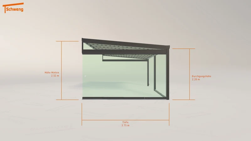 #DE Schweng Terrassenüberdachung S400 (ID 2qjn2g)