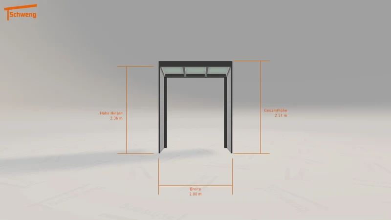 #DE Schweng Terrassenüberdachung S350 (ID pb9nyy)