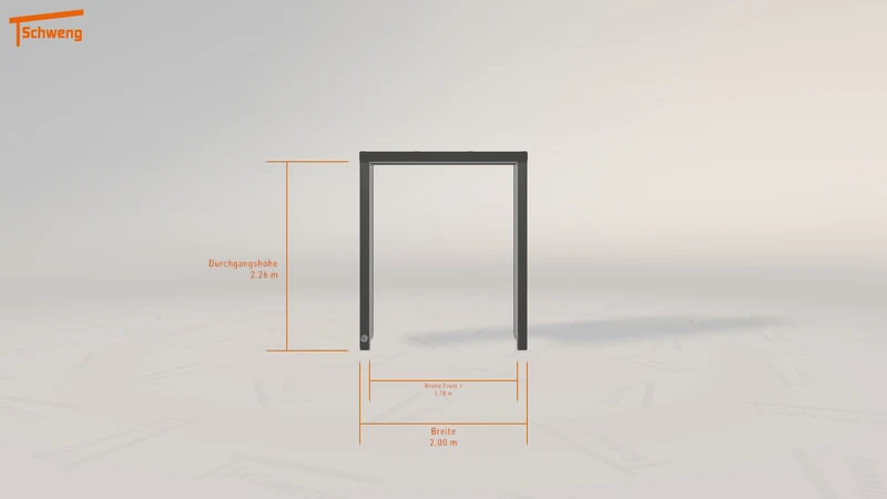 #DE Schweng Terrassenüberdachung S350 (ID bkq3xm)