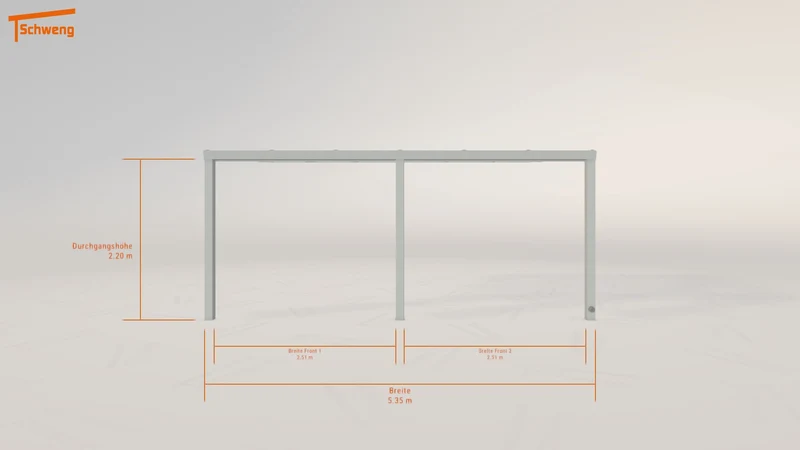 #DE Schweng Pultdachcarport S350 (ID ygyp34) #MTG