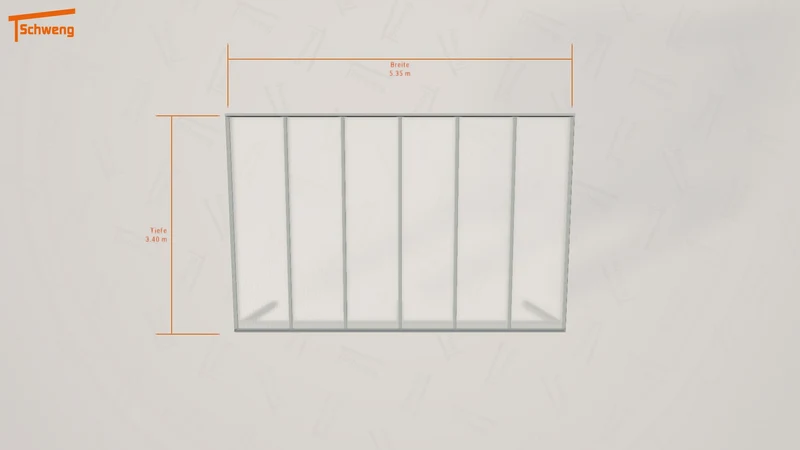 #DE Schweng Pultdachcarport S350 (ID ygyp34) #MTG