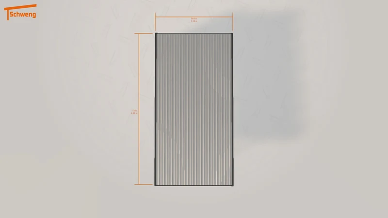 #DE Schweng Flachdachcarport C600 (ID dvqyd3) #MTG